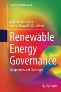 Renewable Energy Governance : Complexities and Challenges (Lecture Notes in Energy)