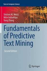 Fundamentals of Predictive Text Mining (Texts in Computer Science) （2ND）