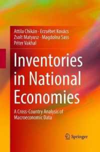 Inventories in National Economies : A Cross-Country Analysis of Macroeconomic Data