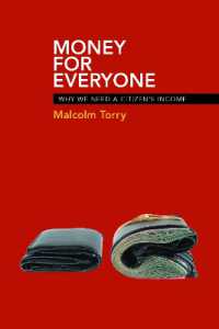 市民所得の必要性<br>Money for Everyone : Why We Need a Citizen's Income
