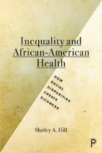 Inequality and African-American Health : How Racial Disparities Create Sickness