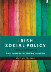 アイルランドの社会政策：批判的入門<br>Irish Social Policy : A Critical Introduction （2ND）