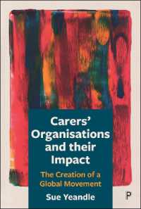 Carers' Organisations and Their Impact : The Creation of a Global Movement