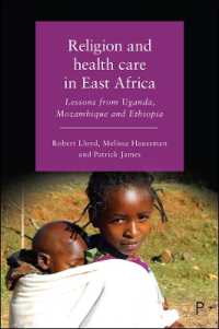 Religion and Health Care in East Africa : Lessons from Uganda, Mozambique and Ethiopia