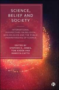 Science, Belief and Society : International Perspectives on Religion, Non-religion and the Public Understanding of Science