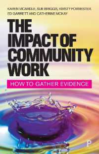 The Impact of Community Work : How to Gather Evidence