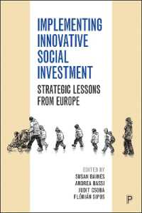 Implementing Innovative Social Investment : Strategic Lessons from Europe
