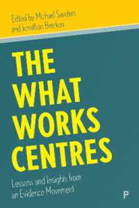 The What Works Centres : Lessons and Insights from an Evidence Movement