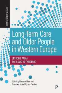 Long-Term Care and Older People in Western Europe : Lessons from the COVID-19 Pandemic (Transforming Care)