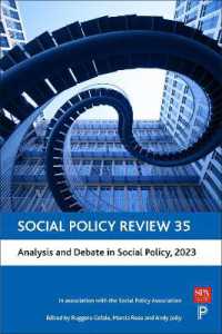 Social Policy Review 35 : Analysis and Debate in Social Policy, 2023 (Social Policy Review)