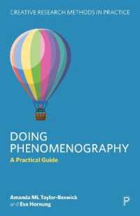 Doing Phenomenography : A Practical Guide (Creative Research Methods in Practice)