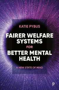 Fairer Welfare Systems for Better Mental Health : A New State of Mind