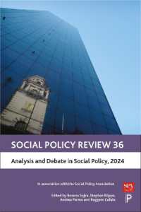 Social Policy Review 36 : Analysis and Debate in Social Policy, 2024 (Social Policy Review)