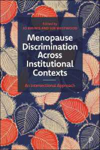 Menopause Discrimination across Institutional Contexts : An Intersectional Approach