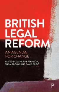 British Legal Reform : An Agenda for Change