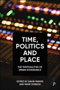Time, Politics and Place : The Temporalities of Urban Governance