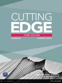 Cutting Edge (3e) Advanced Student Book + Dvd-rom / Sarah