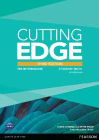Cutting Edge (3e) Pre-intermediate Student Book + Dvd-rom （3 Rev ed）
