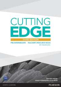 Cutting Edge (3e) Pre-intermediate Teacher's Resourse Book + Test Master Cd-rom （3 Rev ed）