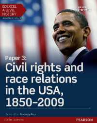 Edexcel a Level History, Paper 3: Civil rights and race relations in the USA, 1850-2009 Student Book + ActiveBook (Edexcel Gce History 2015)