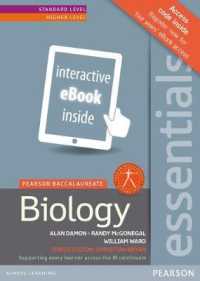 Essentials : Biology, Standard Level/Higher Level, for the Ib Diploma Etext Access Code Card Pearson Baccalaureate （PSC）
