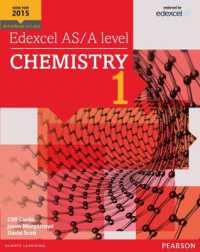 Edexcel AS/A level Chemistry Student Book 1 + ActiveBook (Edexcel Gce Science 2015)