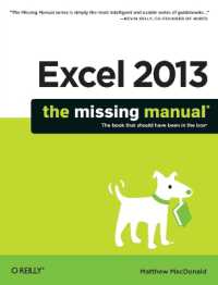 Excel 2013 - the Missing Manual (Missing Manual)