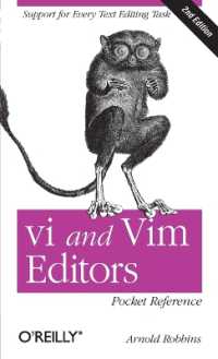 VI and VIM Editors Pocket Reference (Head First) （2ND）