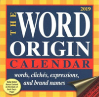 Word Origin 2019 Calendar （DES PAG）