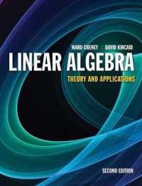 線形代数学：理論および応用（第２版・テキスト）<br>Linear Algebra : Theory and Applications (ISE) （2ND）