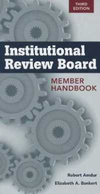 Institutional Review Board Member Handbook （3RD）