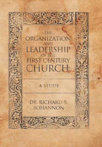 The Organization and Leadership of the First Century Church : A Study