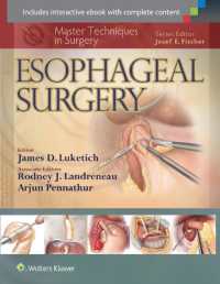 Master Techniques in Surgery: Esophageal Surgery (Master Techniques in Surgery)
