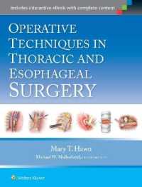 Operative Techniques in Thoracic and Esophageal Surgery -- Hardback