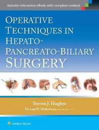 Operative Techniques in Hepato-pancreato-biliary Surgery -- Hardback