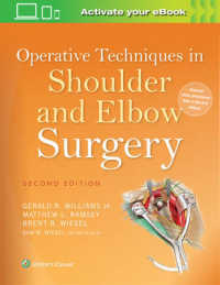 Operative Techniques in Shoulder and Elbow Surgery （2 HAR/PSC）