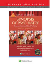 Kaplan and Sadock's Synopsis of Psychiatry: Behavioral Science/clinical Psychiatry -- Paperback