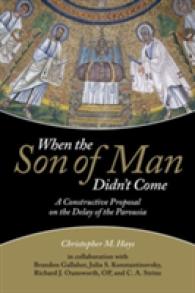 When the Son of Man Didn't Come : A Constructive Proposal on the Delay of the Parousia
