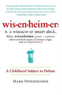 Wisenheimer : A Childhood Subject to Debate