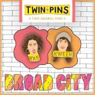 Broad City Twin Pins : Two Enamel Pins