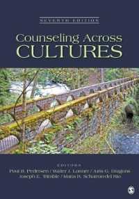 文化にわたるカウンセリング（第７版）<br>Counseling Across Cultures （7TH）