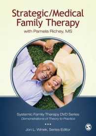 Strategic/Medical Family Therapy with Pamela Richey, Ms （DVD）