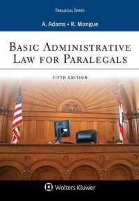 Basic Administrative Law for Paralegals (Aspen Paralegal)