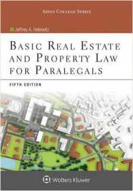 Basic Real Estate and Property Law for Paralegals (Aspen College) （5TH）