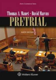 Pretrial (Aspen Coursebook) （9TH）