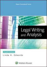 Legal Writing and Analysis (Aspen Coursebook) （4TH）