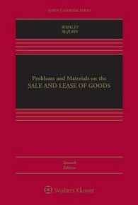 Problems and Materials on the Sale and Lease of Goods (Aspen Casebook Series) （7TH）