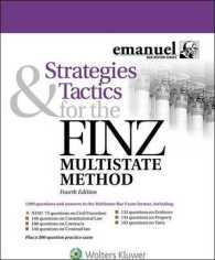 Strategies & Tactics for the Finz Multistate Method (Emanuel Bar Review) （4TH）