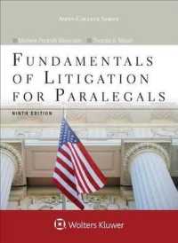 Fundamentals of Litigation for Paralegals (Aspen College) （9 New）