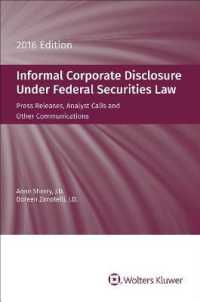 Informal Corporate Disclosure : 2016 Edition
